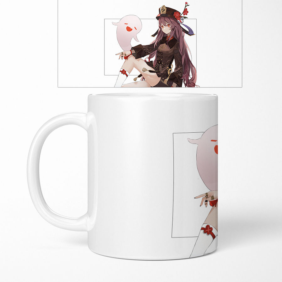 Miniature : Genshin impact Cup mug ceramic mug coffee cup original breakfast cups drinkware