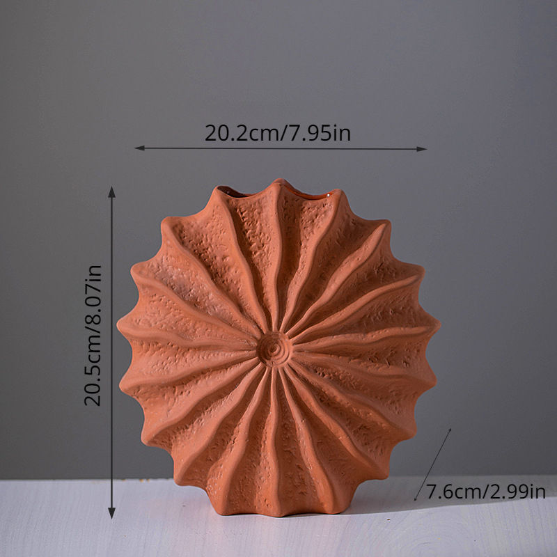 Thumbnail: Red Ceramic Vases With A Sense of Luxury And High Aesthetic Value. Creative Nor