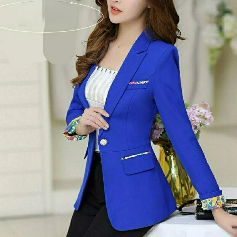 Thumbnail: Suit Women's Coat Long Sleeve Short Korean Version Women's 2023 New Spring and 