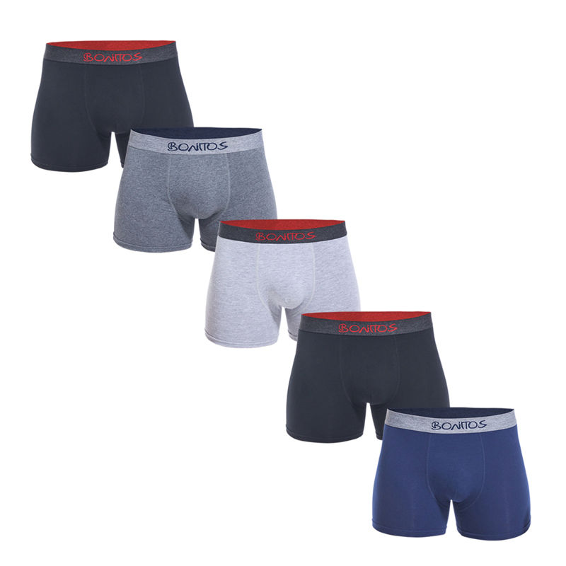 Thumbnail: 5Pcs Men's Panties Cotton Boxer Sexy Man Boxers Underwear Shorts Lots Male Boxe