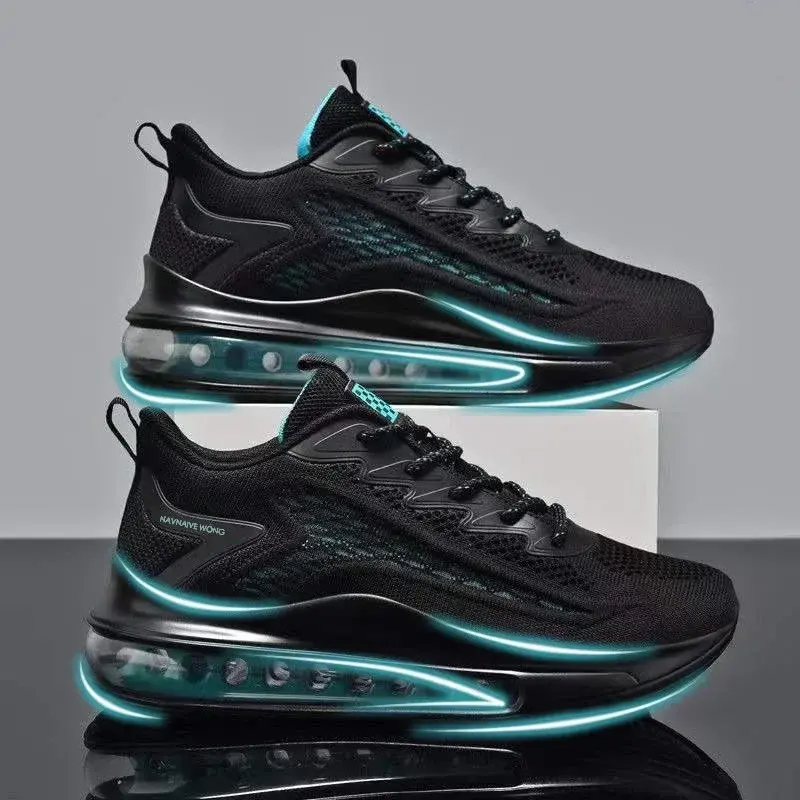 Thumbnail: Men's Running Shoes Air Cushion Men's Spring and Autumn New Trendy Breathable S