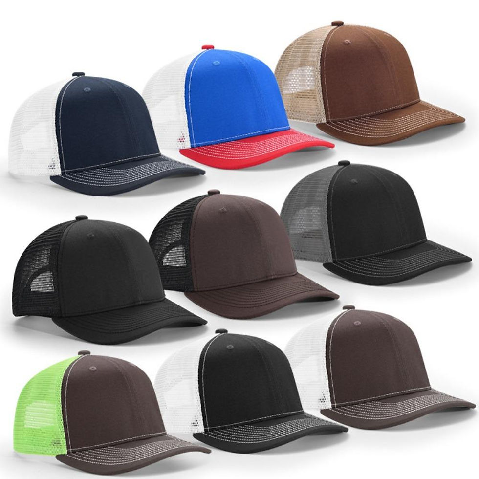 Thumbnail: Hot Sale Unisex Cap Slight Curved Brim Style Trucker Hat  Men & Women Casual Ou