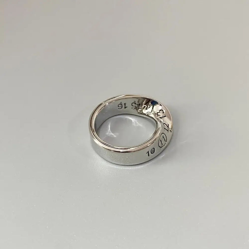 ภาพขนาดย่อ: Classic Retro Crown King Ring Men Fashion Punk Simple Biker Ring Couple Jewelry