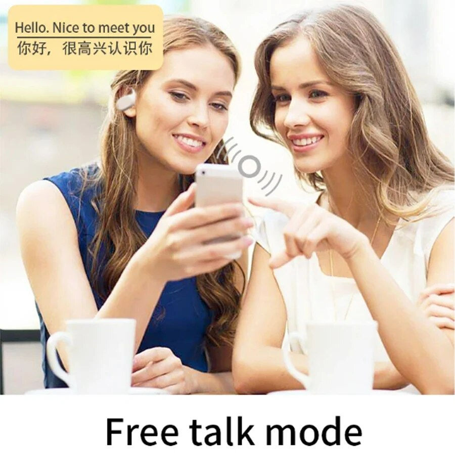 Miniatura: Language Translation Earbuds Online Support 144 Languages and Accents Translate