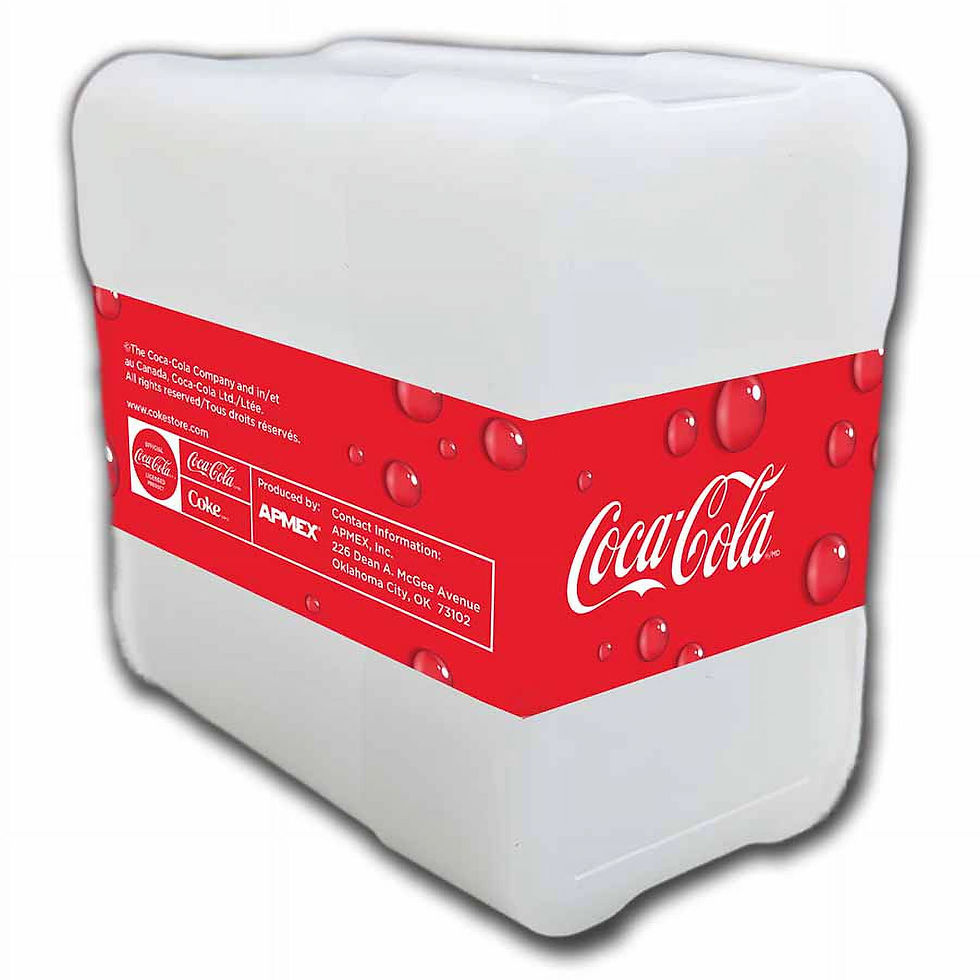 Thumbnail: Coca-Cola® 1 oz Silver Struck Bar