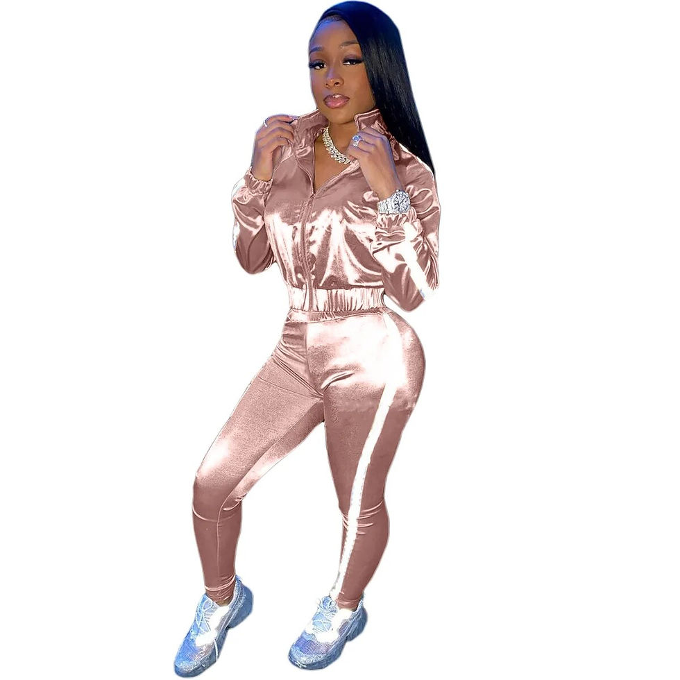 Thumbnail: 2023 Spring Autumn Tracksuit Two Piece Set Women Fashion Long Sleeved Zipper Lu