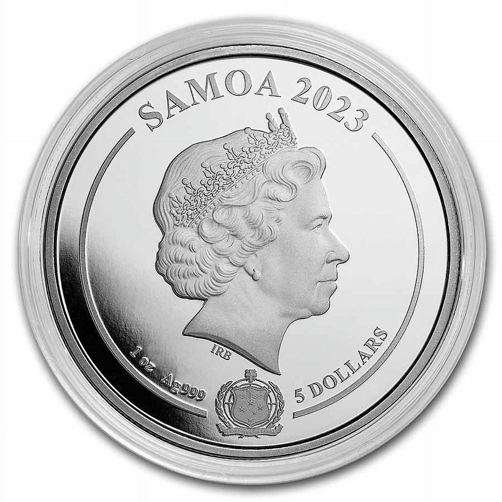 Thumbnail: 2023 Samoa 1 oz Silver Looney Tunes Tweety BU