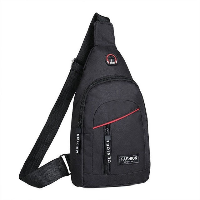 Thumbnail: New Shoulder Bag Man 2022 Casual Chest Business Male MultiFunctional Women Back