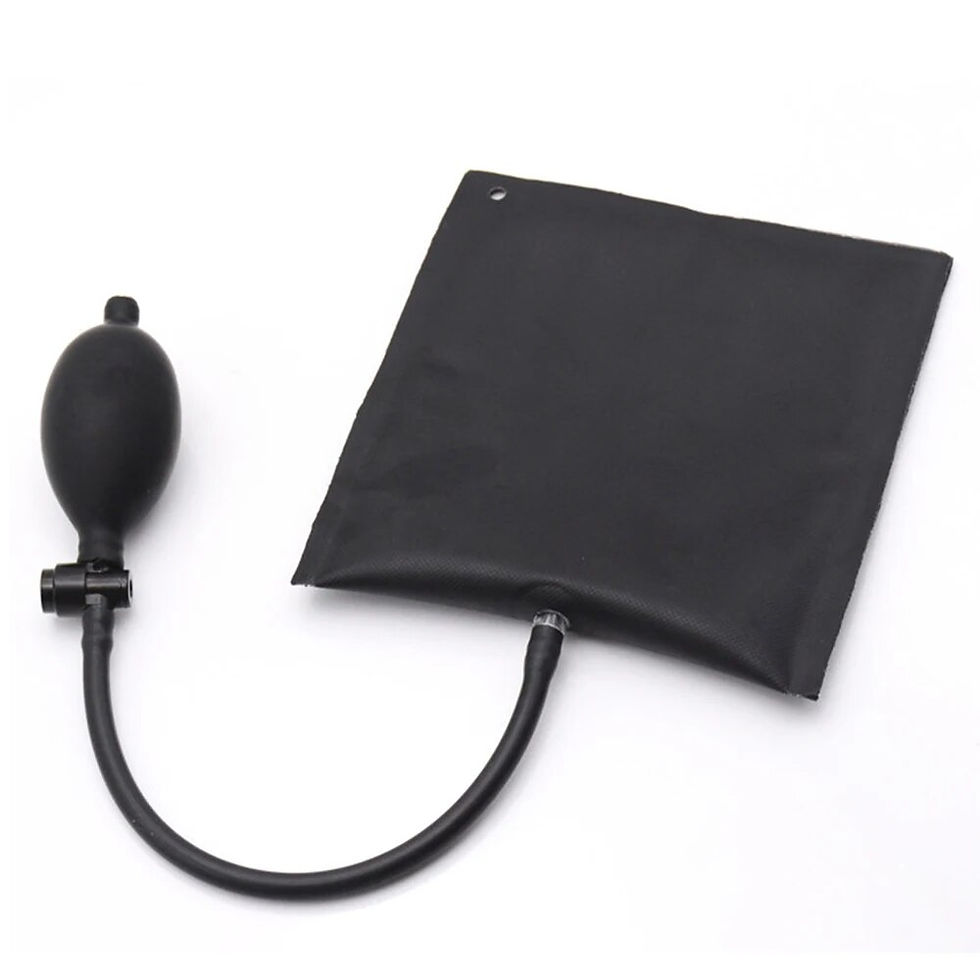Миниатюра: Professional Car Door Window Open Air Bag Pump Wedge Pad Entry Inflatable Shim