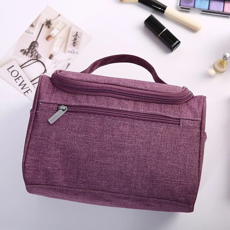 Thumbnail: 2022 Waterproof Hook Up for Women Cosmetic Bag Travel Organizer Men Makeup Bag