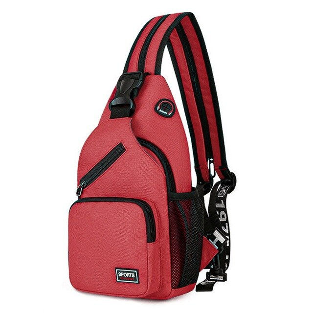 Thumbnail: New Shoulder Bag Man 2022 Casual Chest Business Male MultiFunctional Women Back