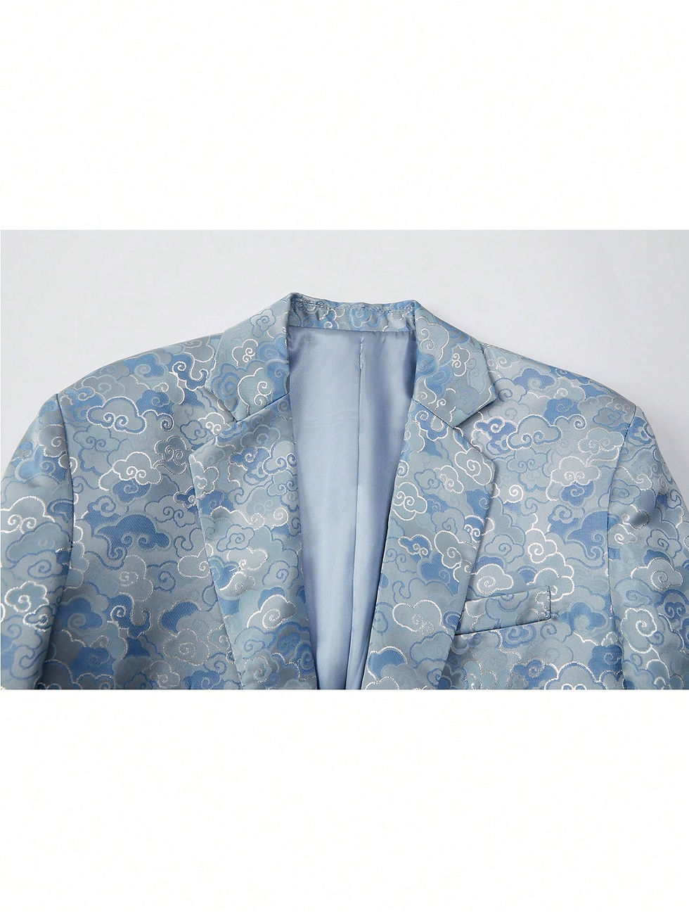 ภาพขนาดย่อ: Manfinity Bizformal Men's Slim-Fit Casual Blazer Made Of Textured Fabric Suit C