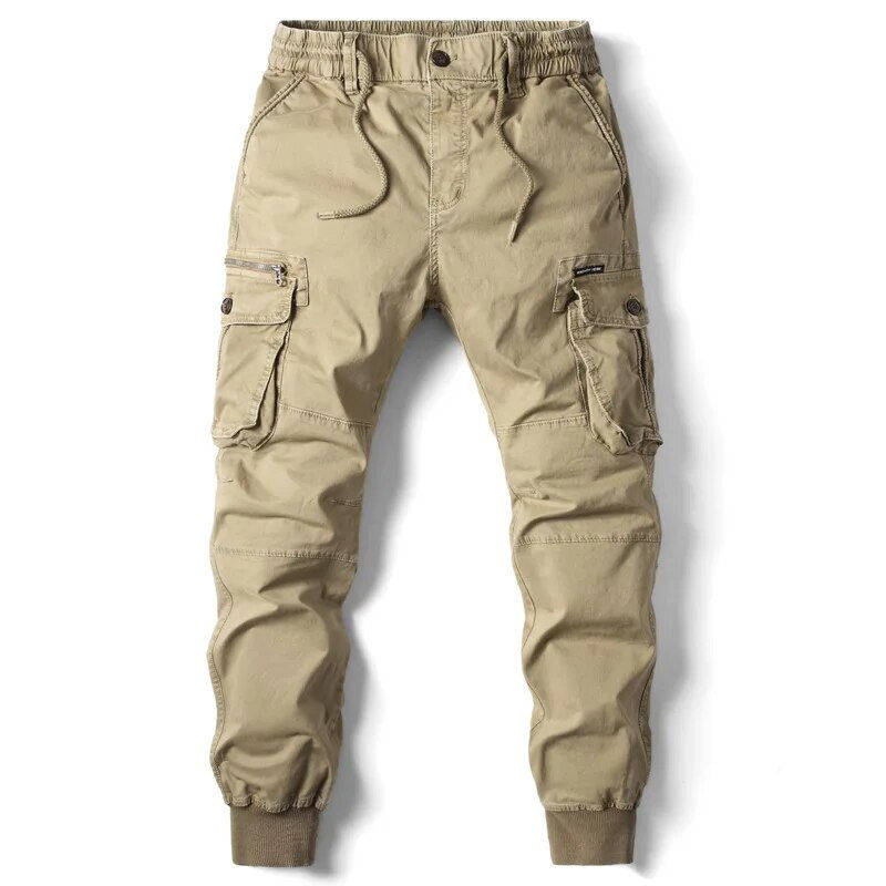 Imej kecil: 2024 Fashion Spring Mens Tactical Cargo Pants Men Joggers Army Military Casual