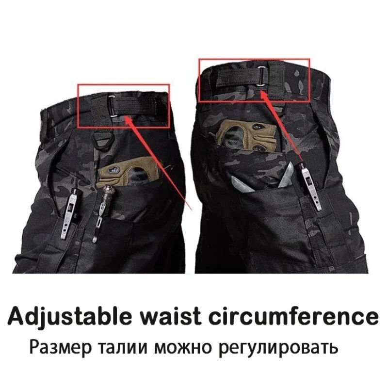 Thumbnail: 2024 Tactical Pants Men Waterproof Waterproof pants men Combat Trousers Outdoor