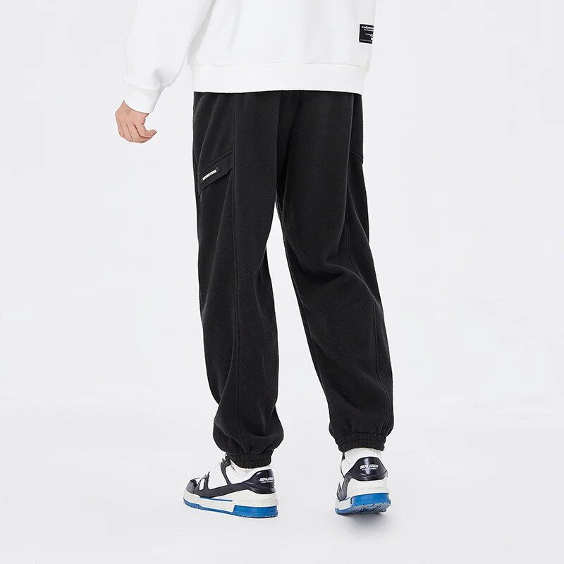 Thumbnail: Semir Casual Pants Men Winter 2022 Loose Pull Rope Vibe Wind Bundle Feet Stitch