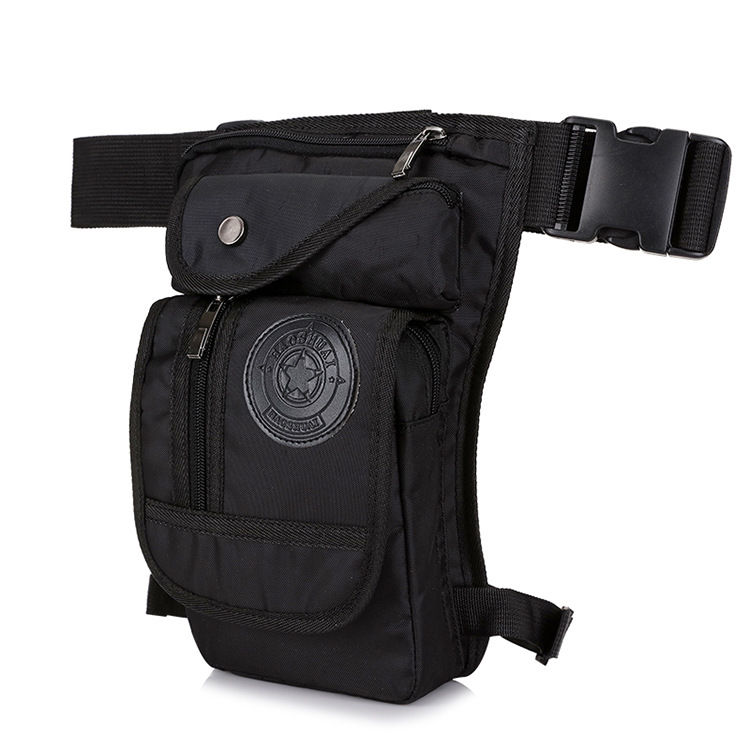 Thumbnail: Men Drop Leg Bag Waist Fanny Pack Motorcycle Rider Tactical Military Messenger 