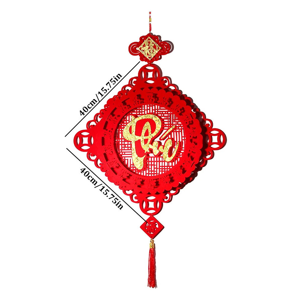 ภาพขนาดย่อ: Chinese Lunar New Year Decorations 2024 Vietnam Spring Festival Hanging Pendant