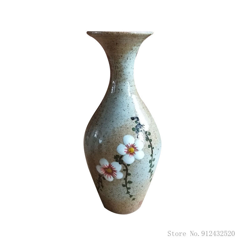 Miniatura: Chinese Style Ceramic Vase, Landscape Flower Boutique Home Living Room, Bedroom