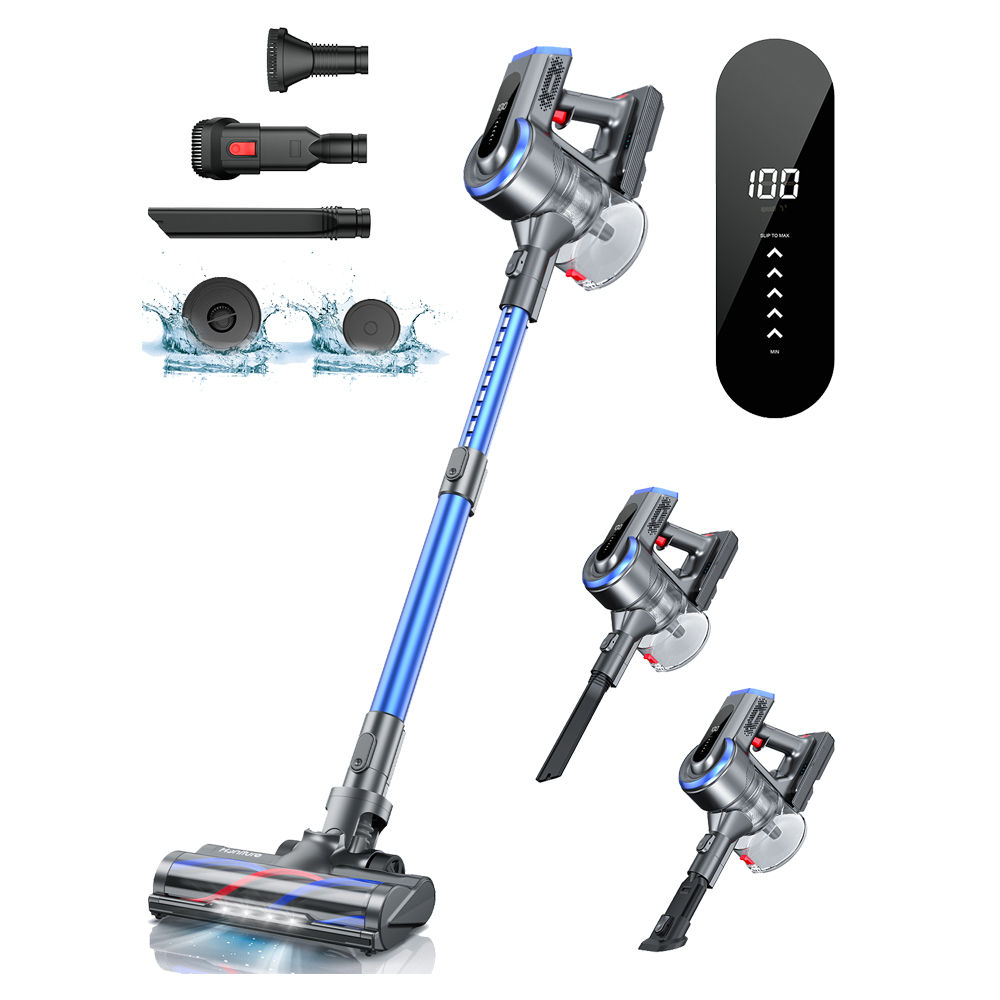 Honiture 38000pa Cordless Vacuum Cleaners Handheld Removable Battery 450W 55 Mi