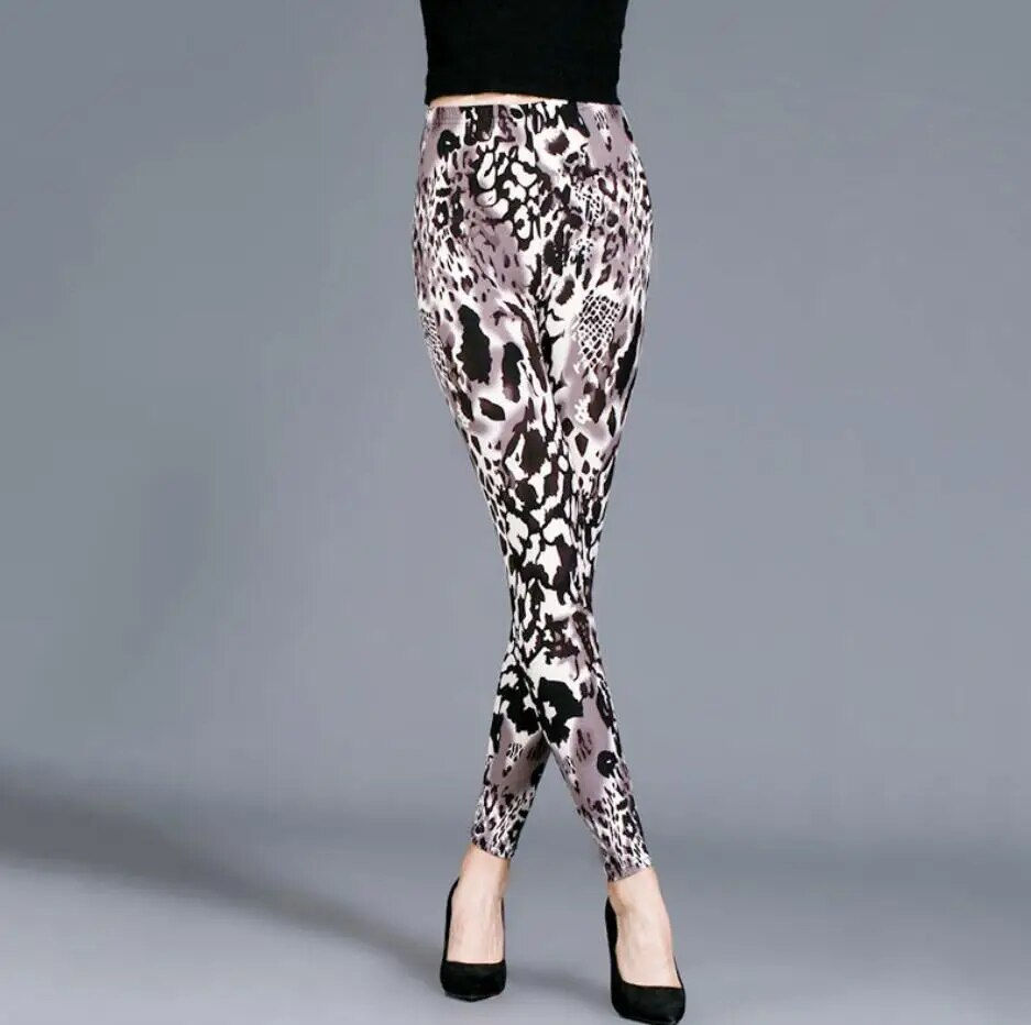 Thumbnail: VISNXGI Push Up Leggings Women's Clothing Camouflage Workout Pants Printing Ela