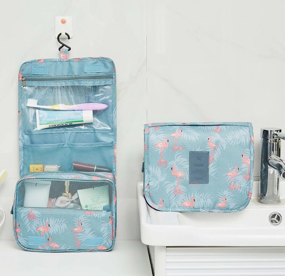 Thumbnail: High Quality Women Makeup Bags Travel Cosmetic Bag Toiletries Organizer Waterpr