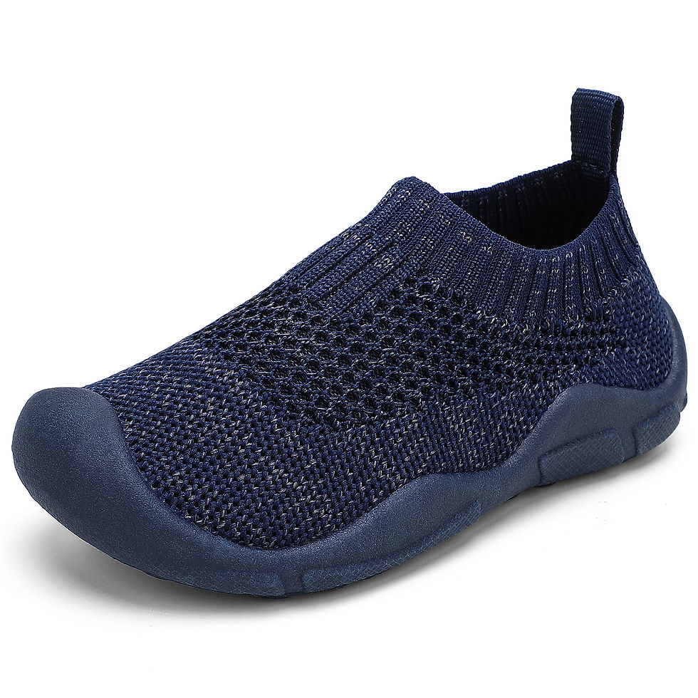 STQ Toddler Boys Girls Sneakers for Kids Lightweight Tennis Walking Sock Shoes