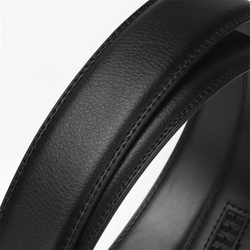 Thumbnail: New Famous Brand Belt New Male Designer Automatic Buckle Leather Men Belt 3.5cm