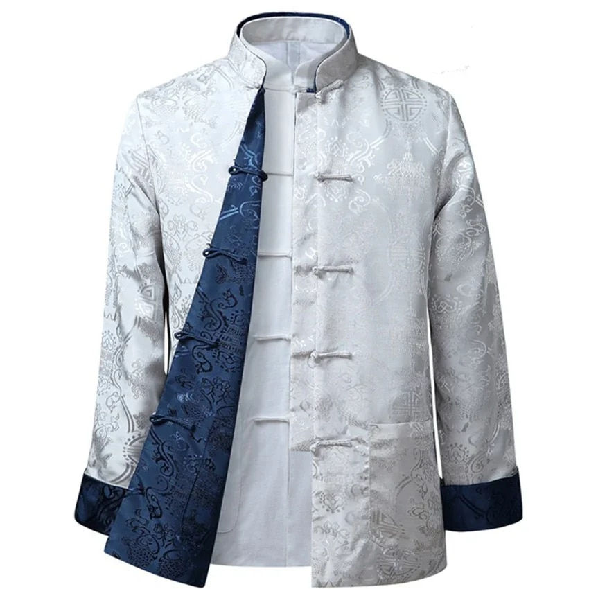 Thumbnail: Tang Suit Chinese Shirt Style Jacket Collar Traditional Chinese Clothing for Me