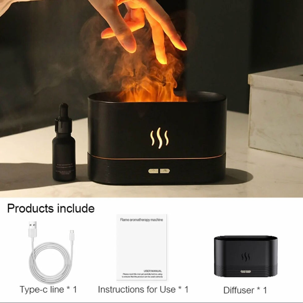 Miniature : Perfume Humidifier Ultrasonic Air Humidifier With LED Lighting Simulation Color