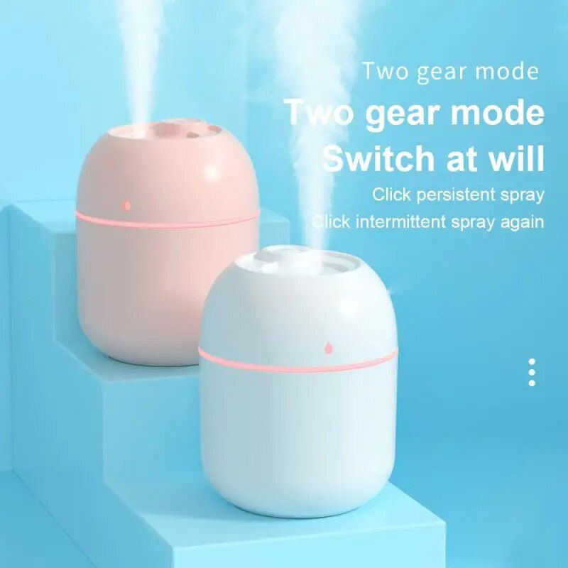 Miniatura: 220ML Air Humidifier Ultrasonic Mini Car Diffuser Portable USB Essential Oils P