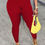 Thumbnail: LW Plus Size Legging Women Mid Waist Skinny Stretchy Sporty Body-Shaping Workou