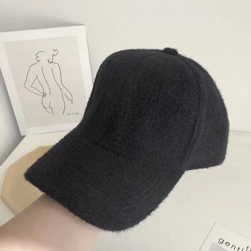 Thumbnail: Baseball Warm Peaked Cap Thickened