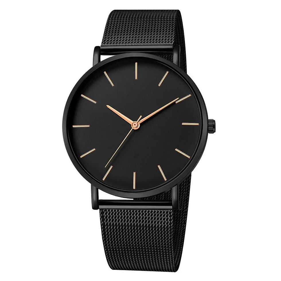 Thumbnail: Leisure Simple Women Watch 2024 Vintage Mesh Belt Ultra-thin Fashion Relojes Pa