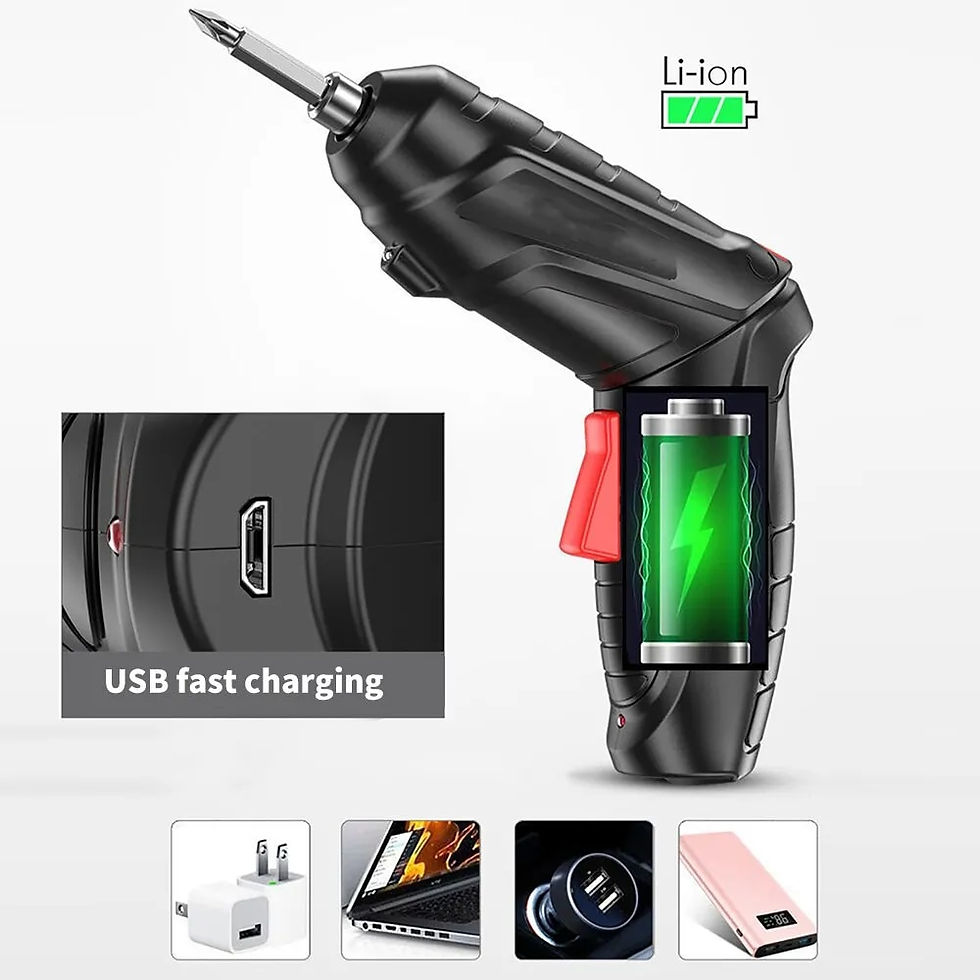 Miniatyrbilde: 3.6v Power Tools Set Household Maintenance Repair 1800mAh Lithium Battery Mini