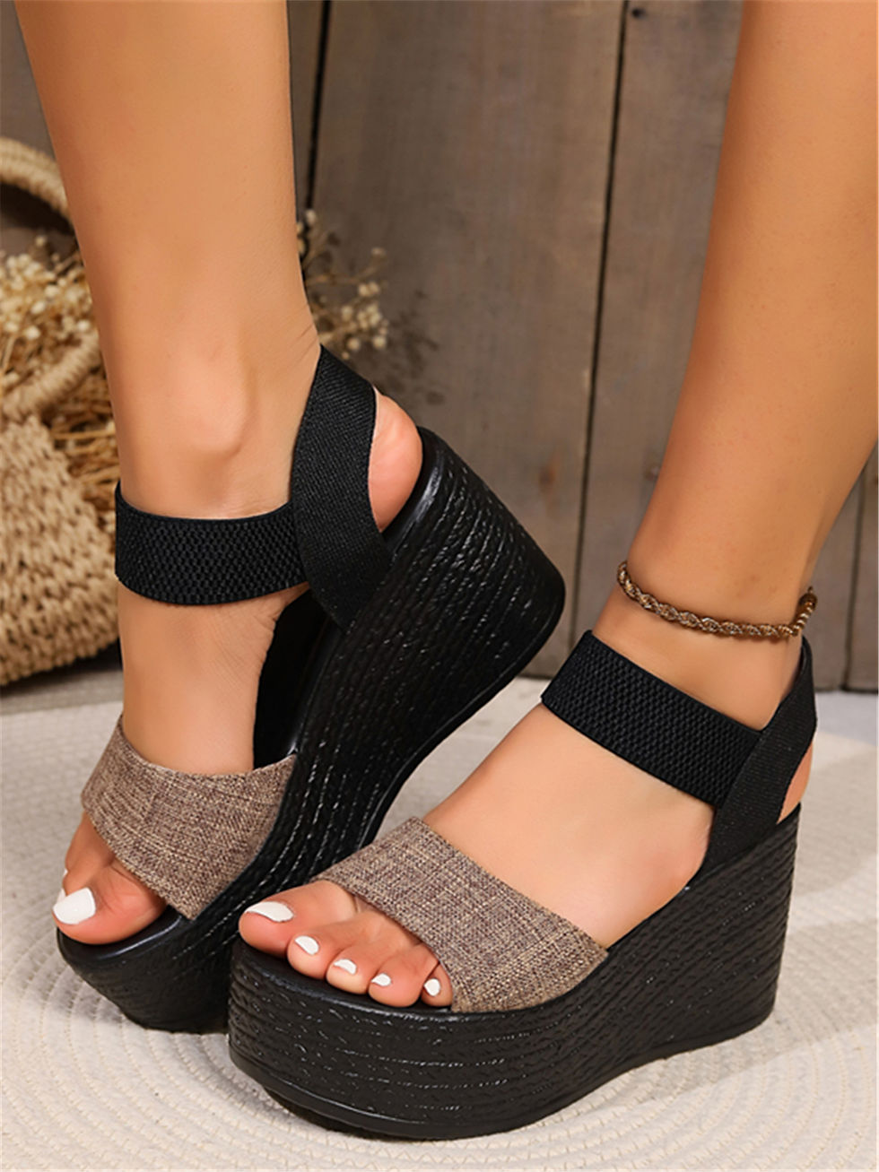 Thumbnail: Sandals for women's foreign trade in large size, new summer style sponge cake w