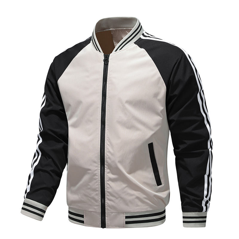 ภาพขนาดย่อ: 2024 New Spring and Autumn Pilot Jacket Men's Floral Fashion Slim Men's Casual 