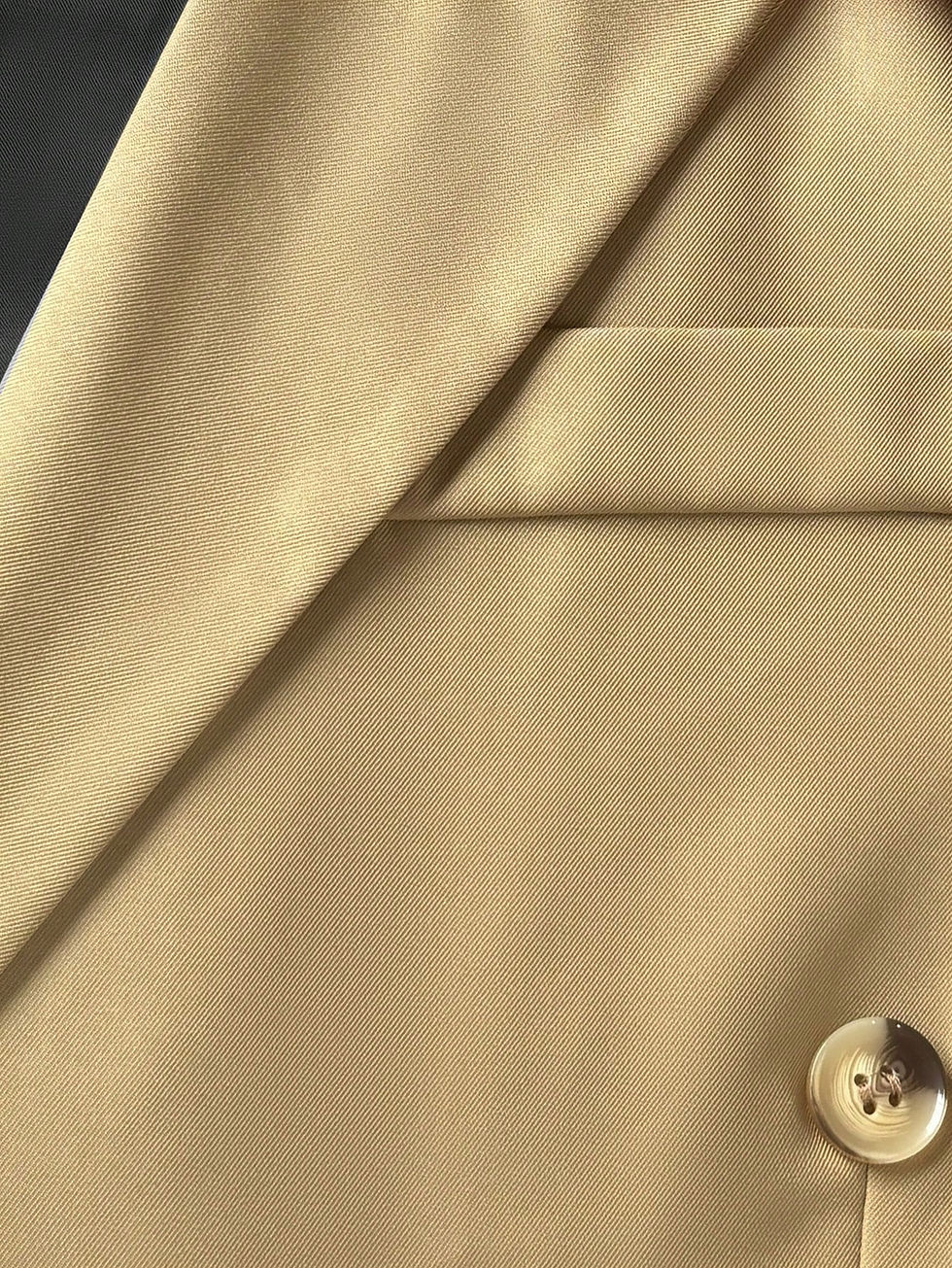 Miniatura: Manfinity Mode Men 1pc Double Breasted Blazer & 1pc Suit Pants