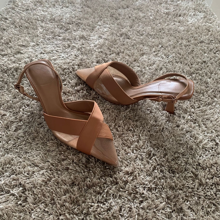 Thumbnail: 2024 Summer Woman Sandal Shoe Womens Pumps High Heels Sandals Fashion Pointed T