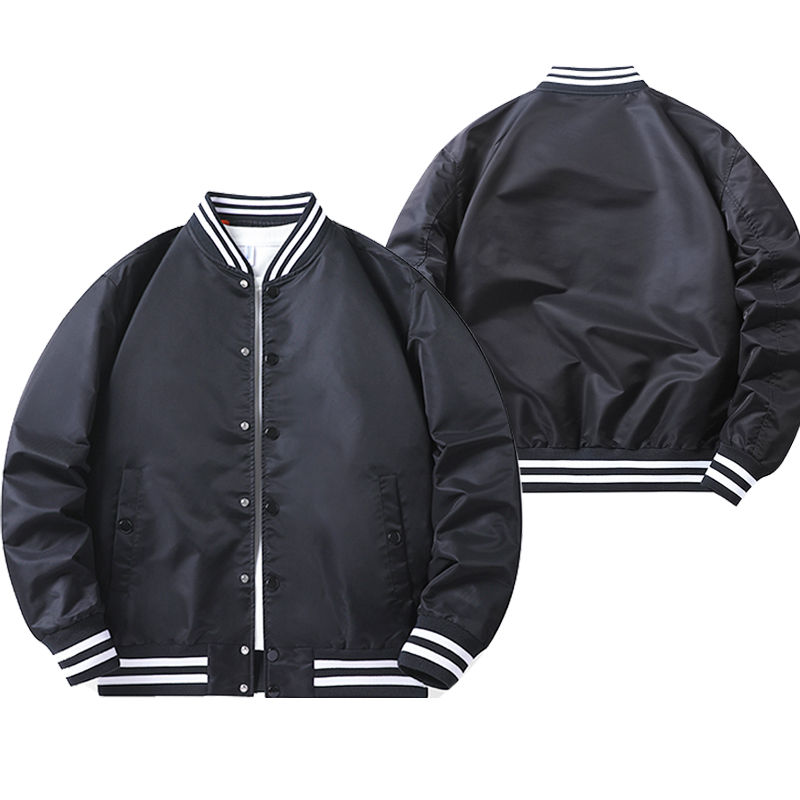 Sīktēls: 2022 New Men And Women Bomber Jacke Spring And Autumn Pilot Motorcycle Coat Lea