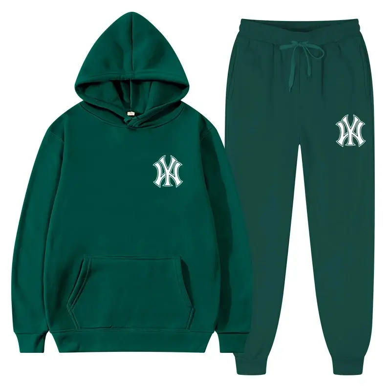 Thumbnail: Sweater Male Set Sport Pants Men's Tracksuit Women Sports Top Mens Clothes Pant