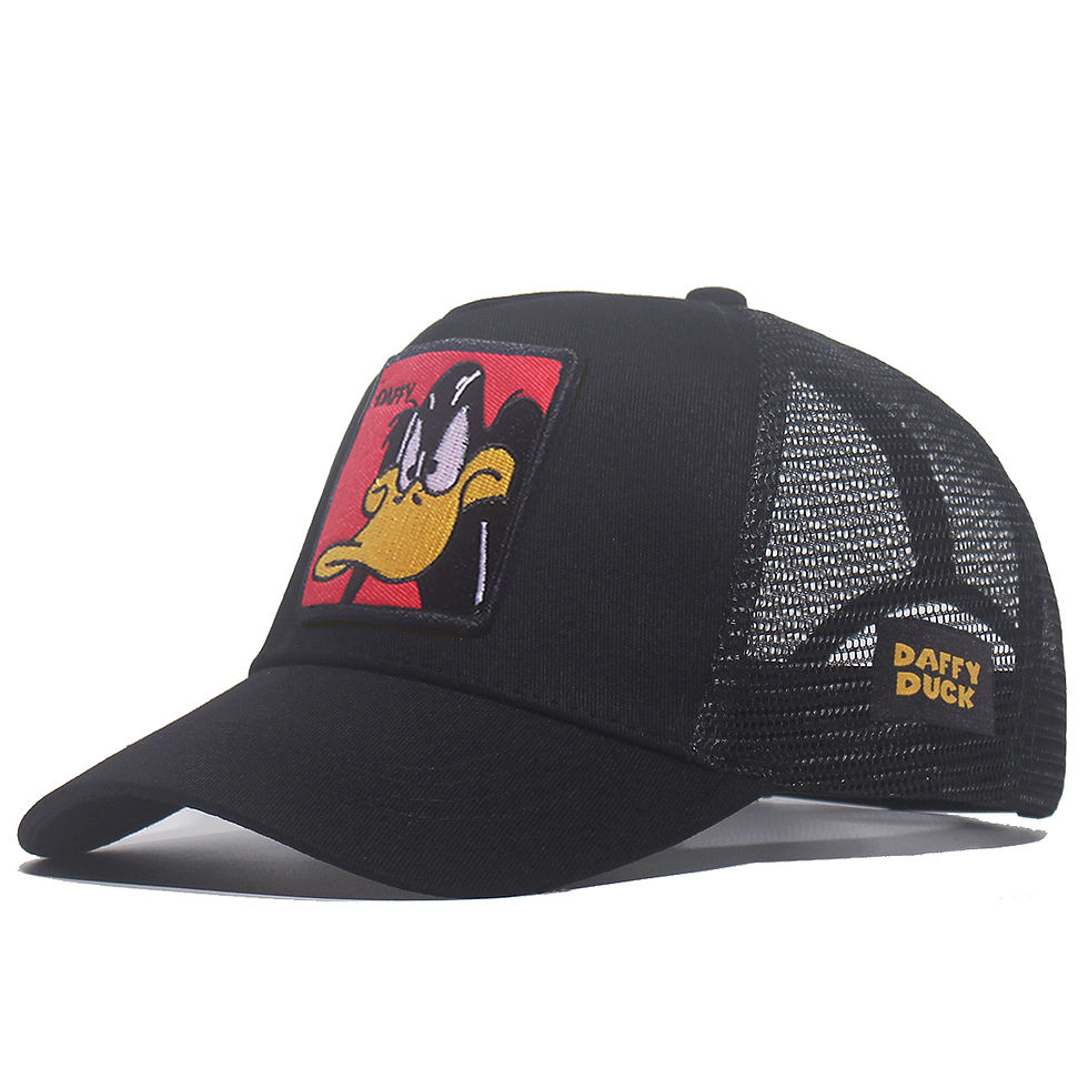 Thumbnail: Animals Cartoon Embroidery Patch  Baseball Cap Men Trucker Hat  Women Snapback 