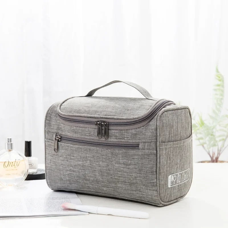 Thumbnail: 2022 Waterproof Hook Up for Women Cosmetic Bag Travel Organizer Men Makeup Bag