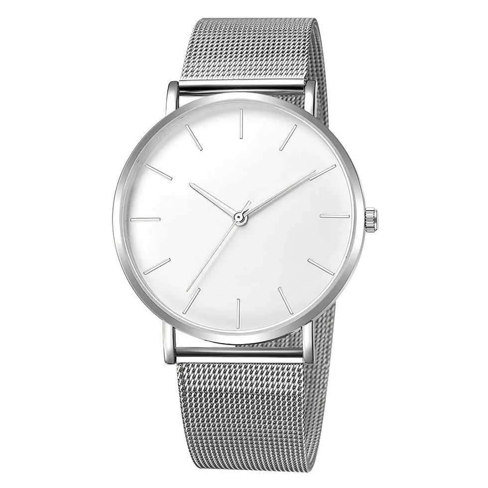 Thumbnail: Leisure Simple Women Watch 2024 Vintage Mesh Belt Ultra-thin Fashion Relojes Pa