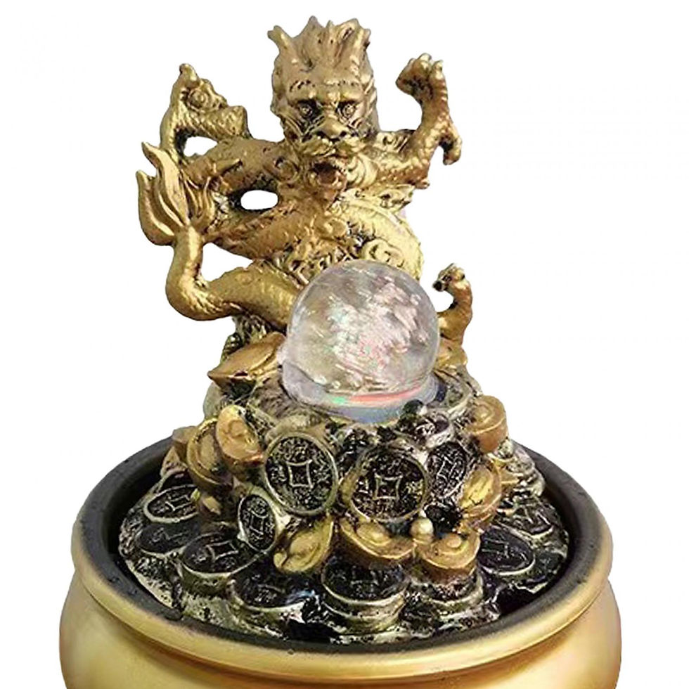 Miniature : Indoor Water Fountains Tabletop Waterfall Table Ornament Feng Shui Tabletop Fou