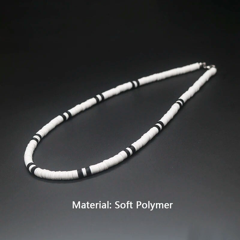 Miniatura: 2023 Tribal Coconut Beads Necklace Men Ethnic Bohemia Puka Shell Surfer Necklac