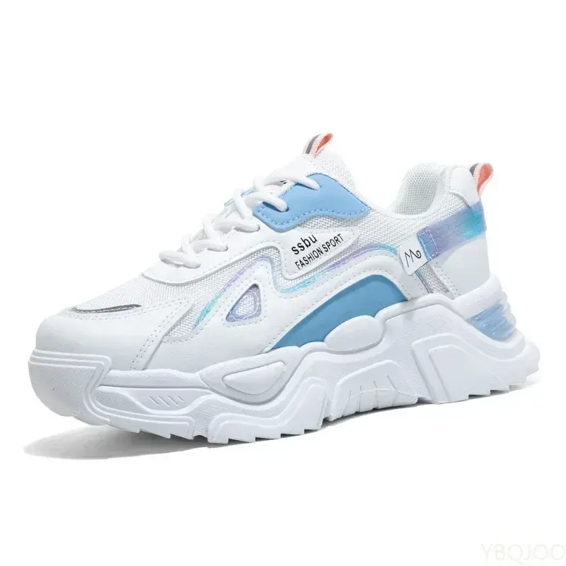 Thumbnail: 2023 Sneakers Women Platform Flat Shoes Woman Shoes Green Casual Trainers Ladie