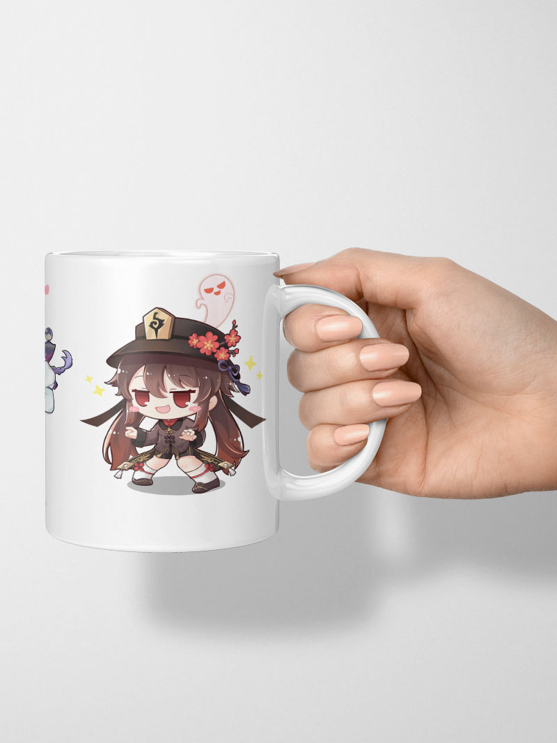 Miniature : Genshin impact Cup mug ceramic mug coffee cup original breakfast cups drinkware