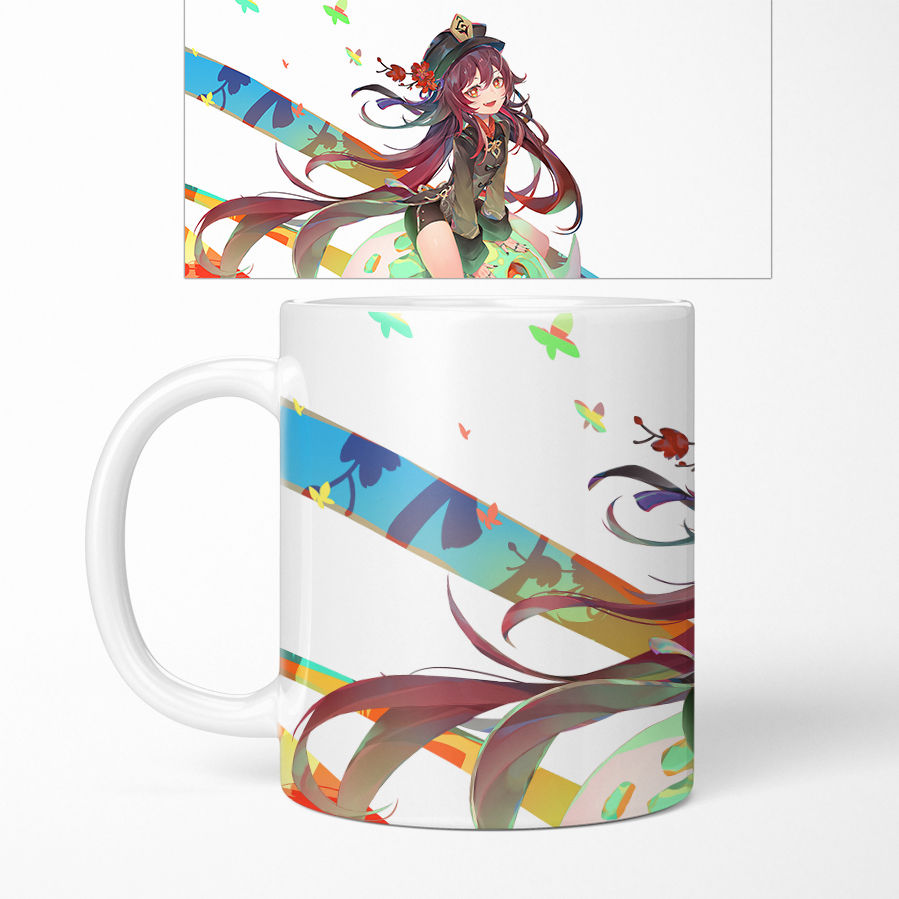 Miniatura: genshin impact cup mug ceramic mug coffee mug original breakfast mug wine set w