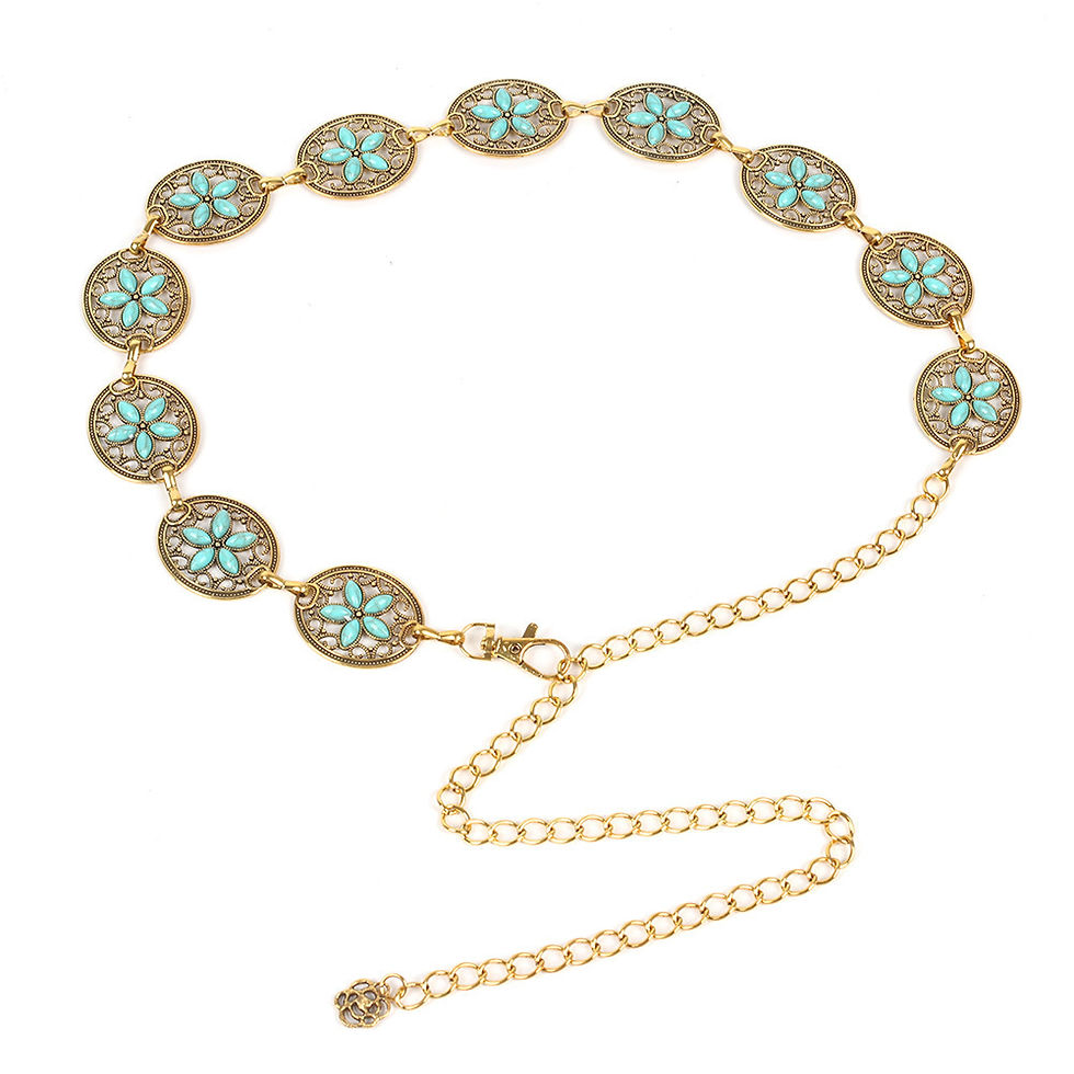 Miniatura: Retro Fashion Women's Waist Chain