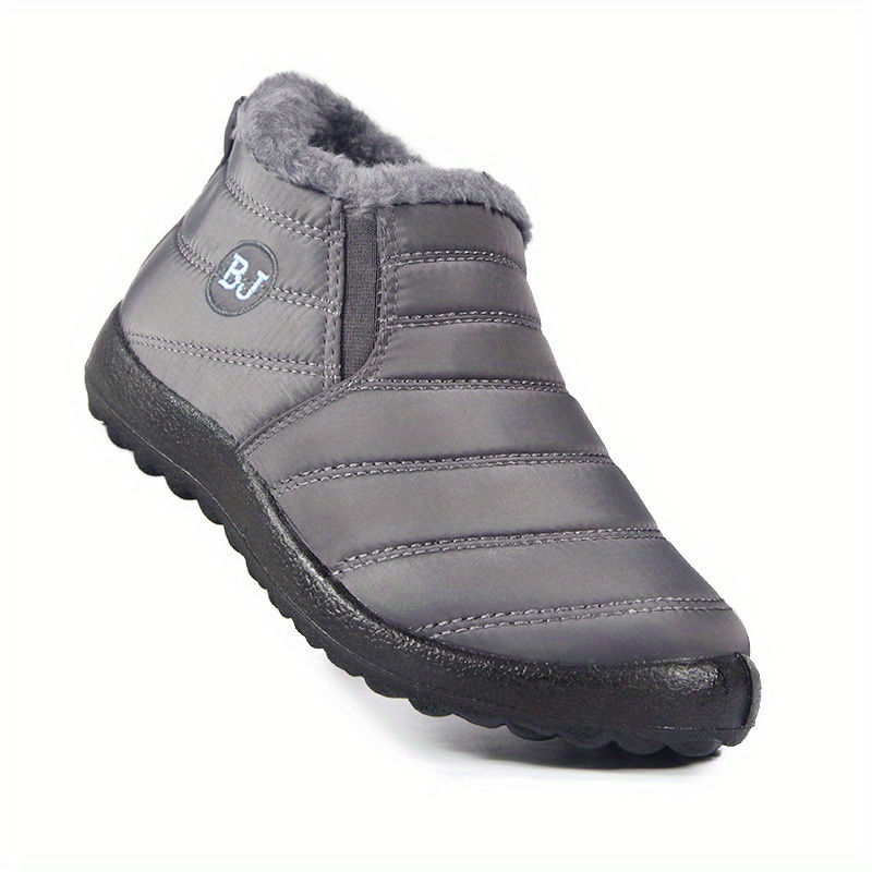Thumbnail: Women's Waterproof Non-slip Warm Snow Shoes, Comfortable Low Top Hiking Shoes
